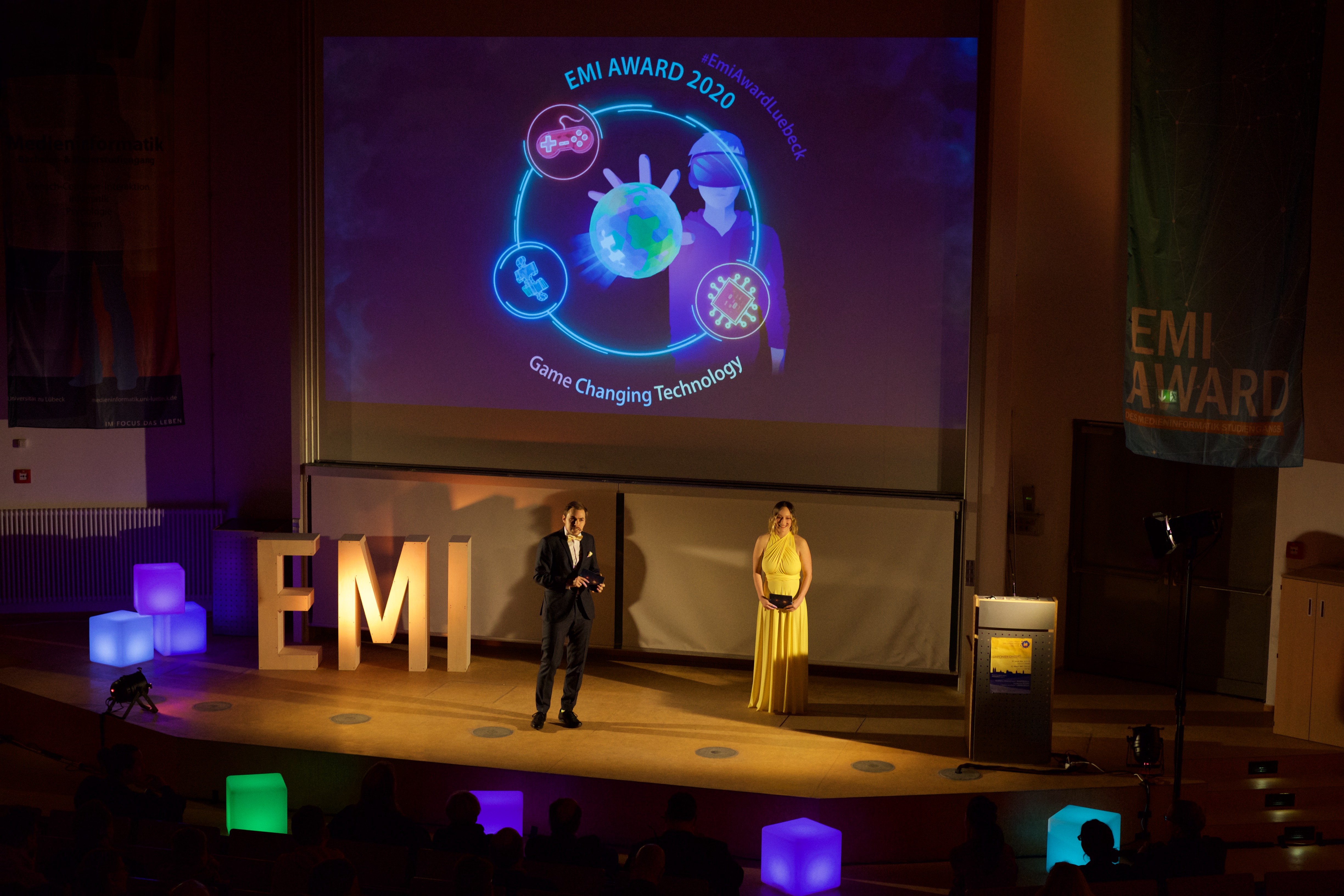 Eröffnung des EMI Awards im AM1