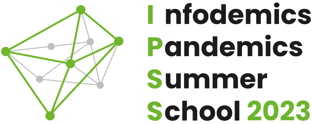 Infodemics Pandemics Summer School 2023