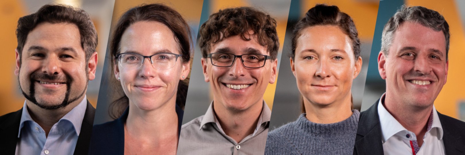 Das Prof-Team des IMIS (v.l.n.r.): André Calero Valdez, Moreen Heine, Thomas Franke, Nicole Jochems & Hans-Christian Jetter