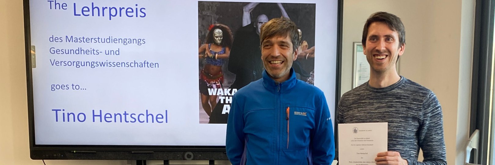 Tino Hentschel erhält Lehrpreis 2024
