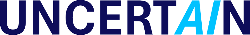 Logo des Projektes - Schriftzug UNCERTAIN